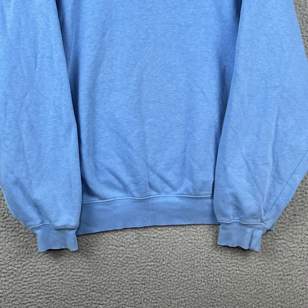 Nike Team North Carolina Tar Heels Hoodie Blue Vintage NC Logo Mens Large